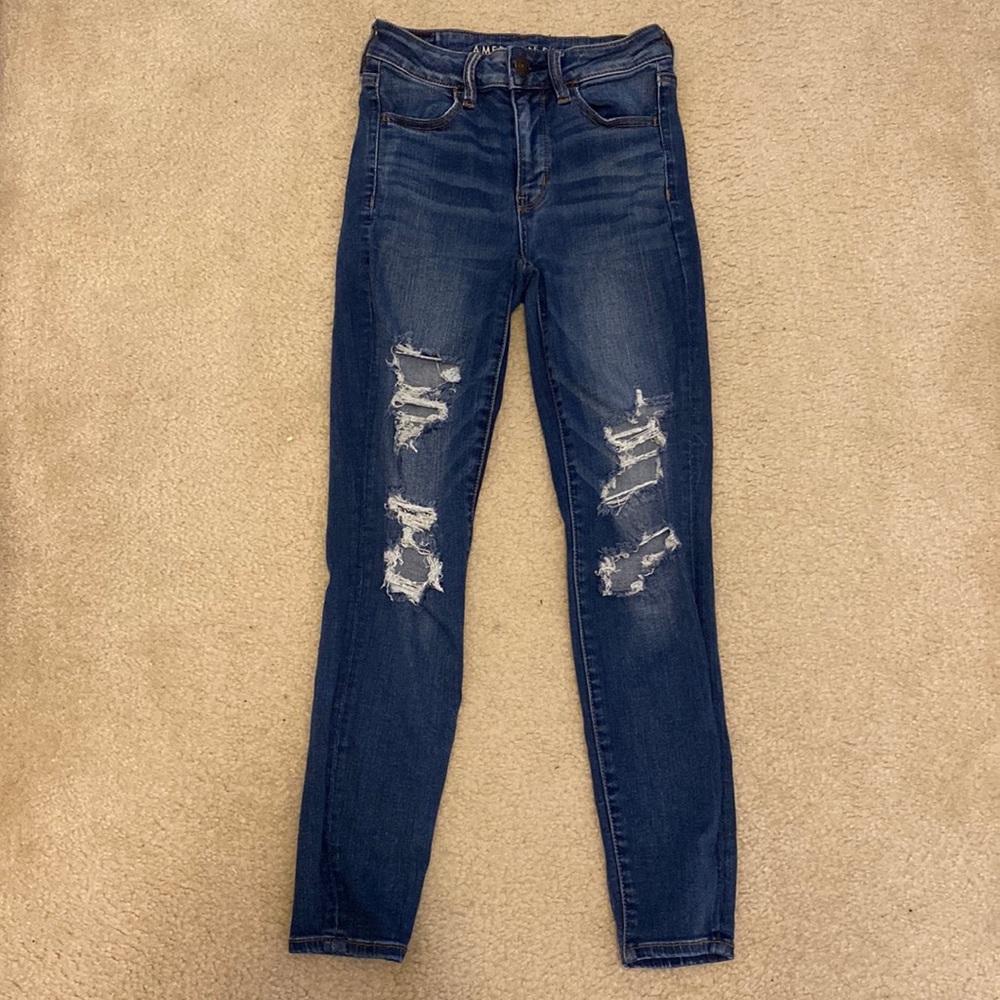 American Eagle hi-rise jeggings